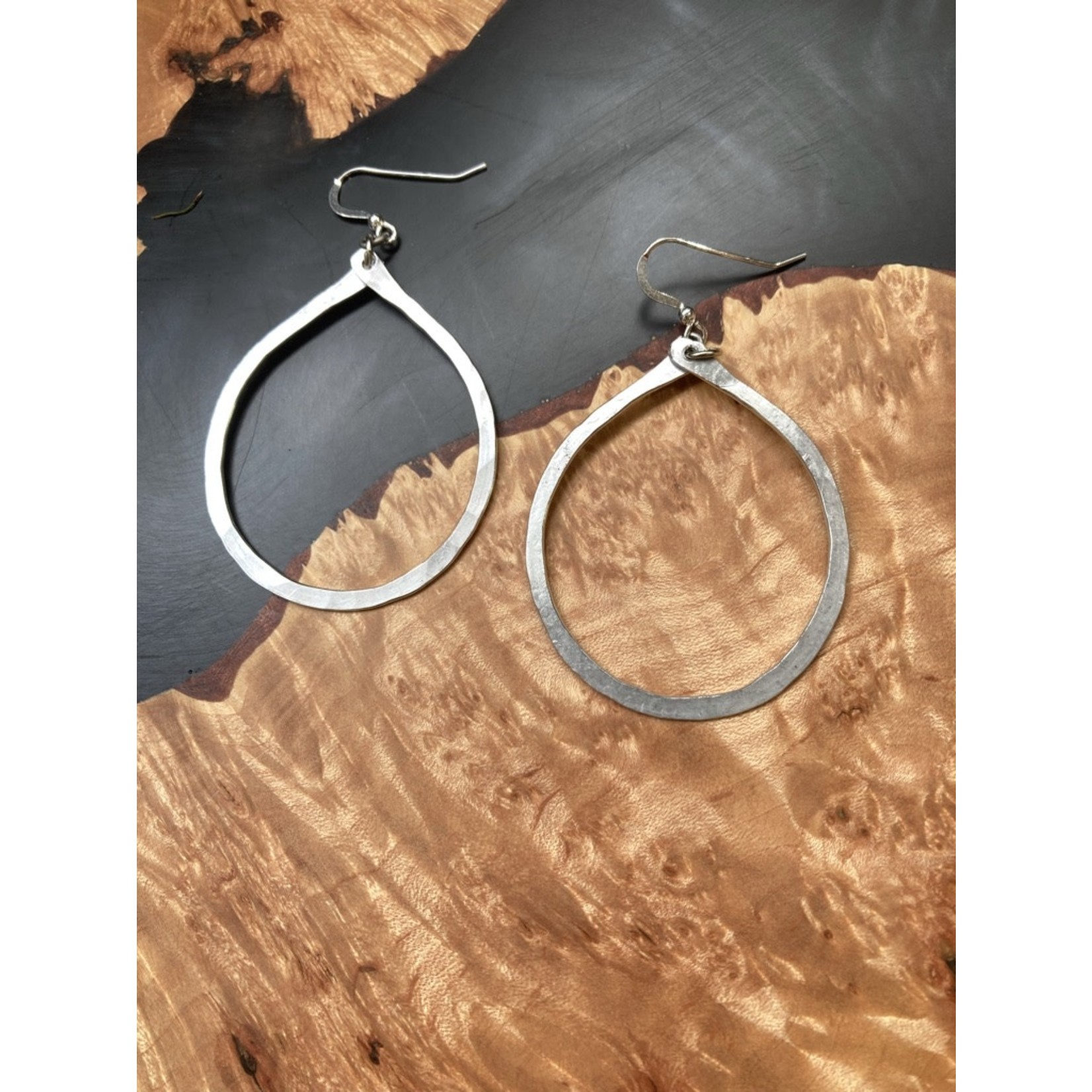 Julia Jones JMJ Designs 422-13 Large Loop Alum Earrings
