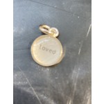 Everyday Artifacts Everyday Artifacts | Loved Symbol 8mm SS Bezel Pendant