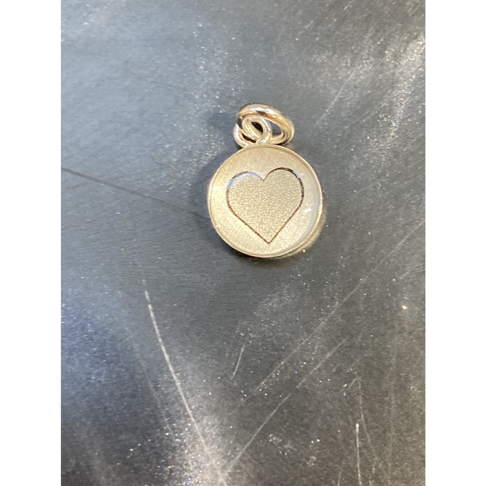 Everyday Artifacts Everyday Artifacts | graphic heart symbol 8mm SS Bezel Pendant