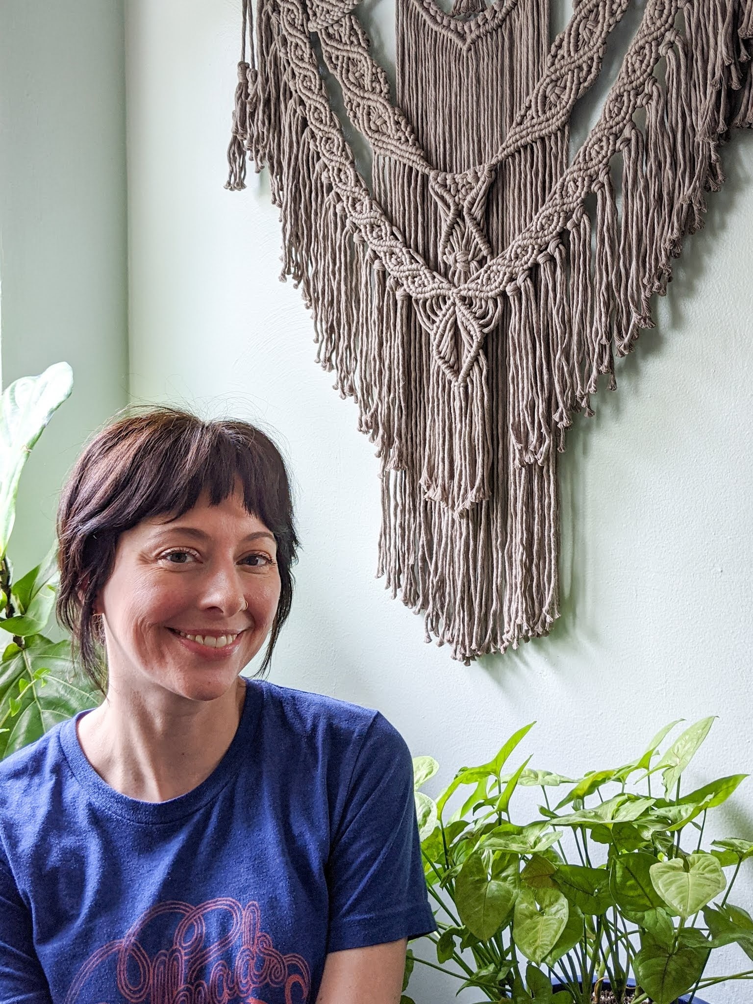 Macrame: Make Your Own Square Knot Plant Hanger with Erin Relac Wednesday June 22nd
