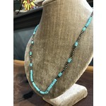So Me So Me Designs| Turquoise and pyrite bracelet wrap
