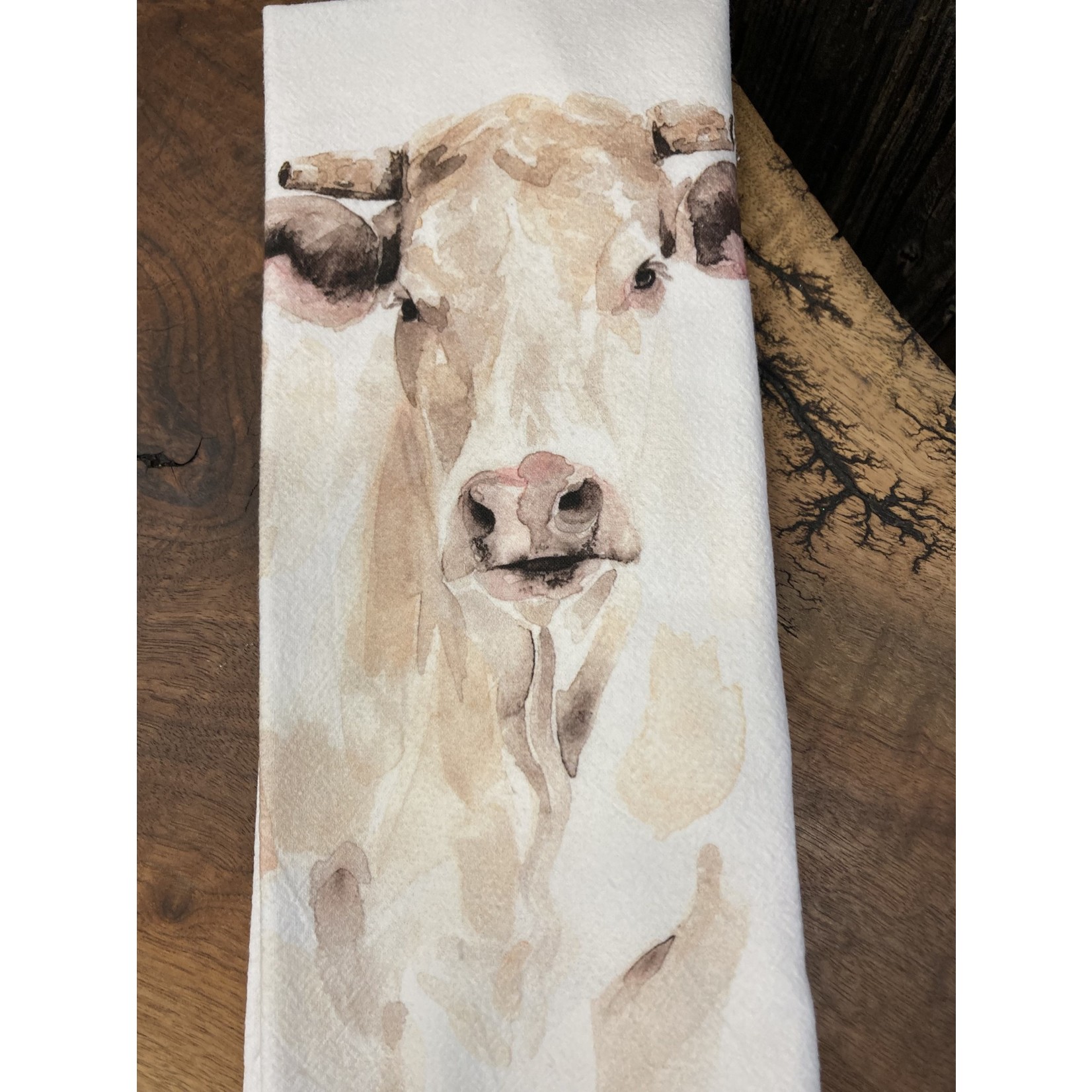 meadowbrook lane Meadowbrook Lane | Cow flour sack tea towel