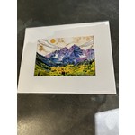 Craig Peterson Craig Peterson | Purple mountains coffee stain watercolor
