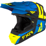 FXR Youth Legion Helmet - Blue/HiVis - M
