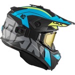 CKX Helm Titan Altitude Solid Green/Blue Mat