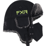 FXR FXR Trapper Hat - Black/Hi-Vis