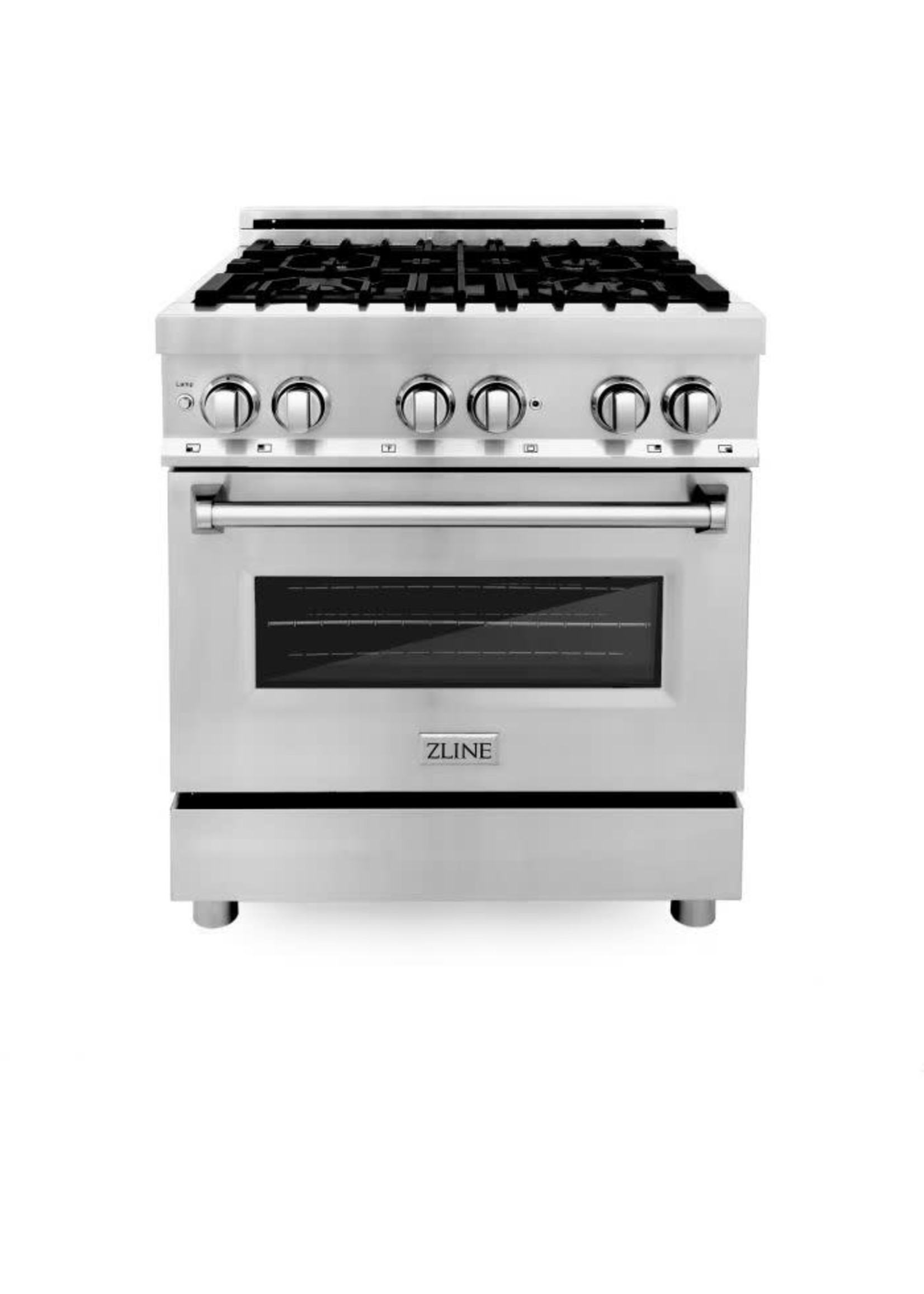 ZLINE ZLINE 30" 4.0 cu. ft. Dual Fuel Range with Gas Stove and Electric Oven