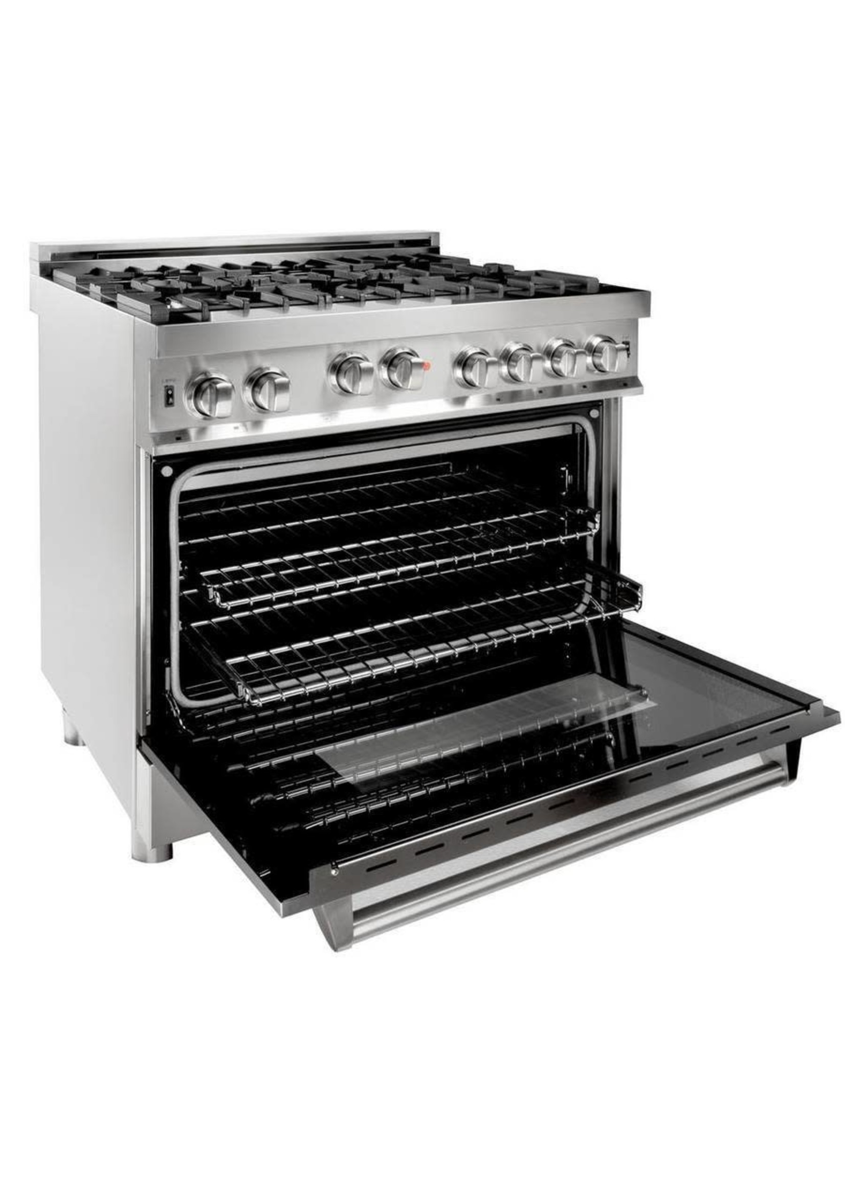 ZLINE ZLINE 36" Dual Fuel Range with Gas Stove and Electric Oven