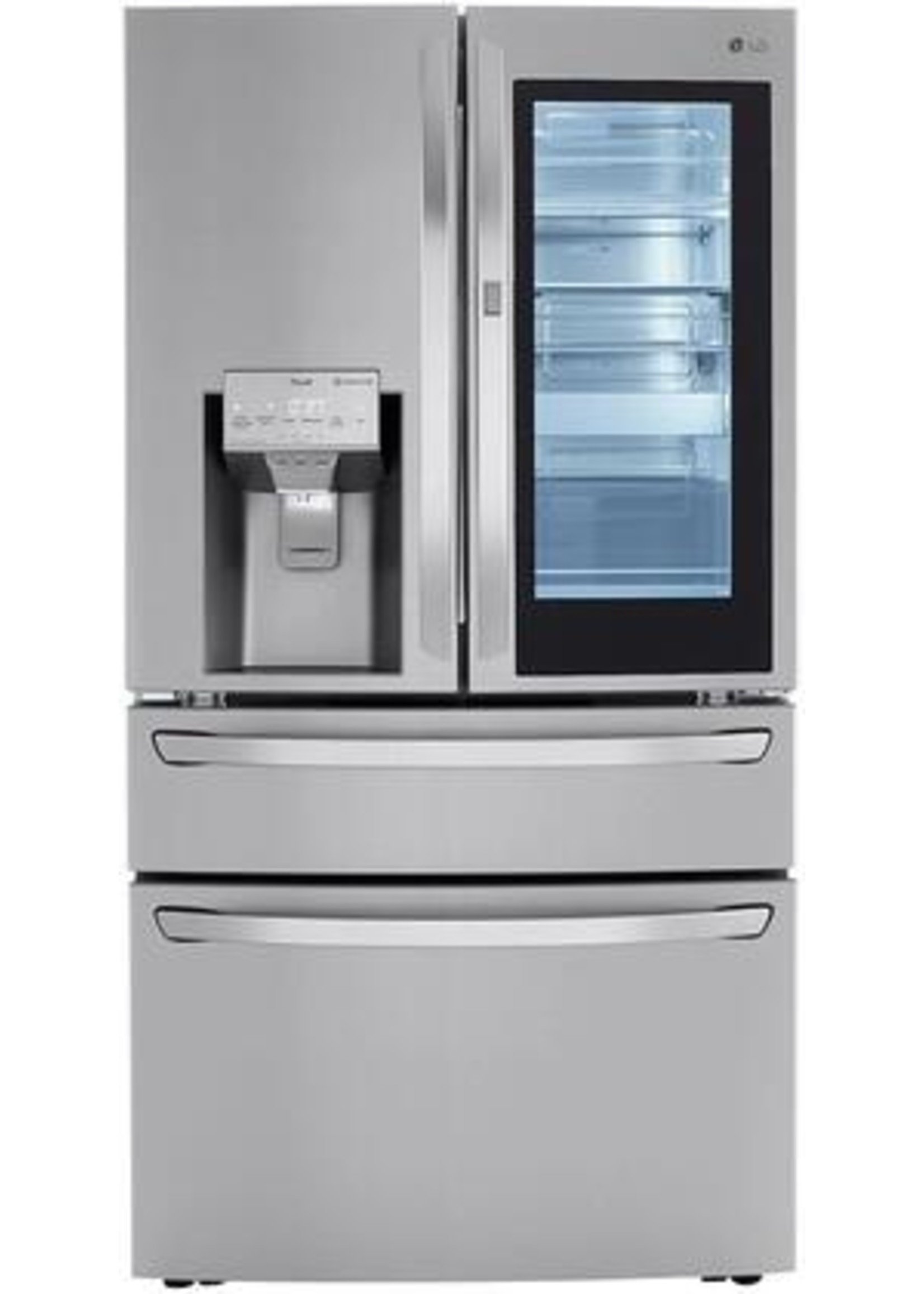 LG 30 cu. ft. French Door Smart Refrigerator, InstaView Door-In