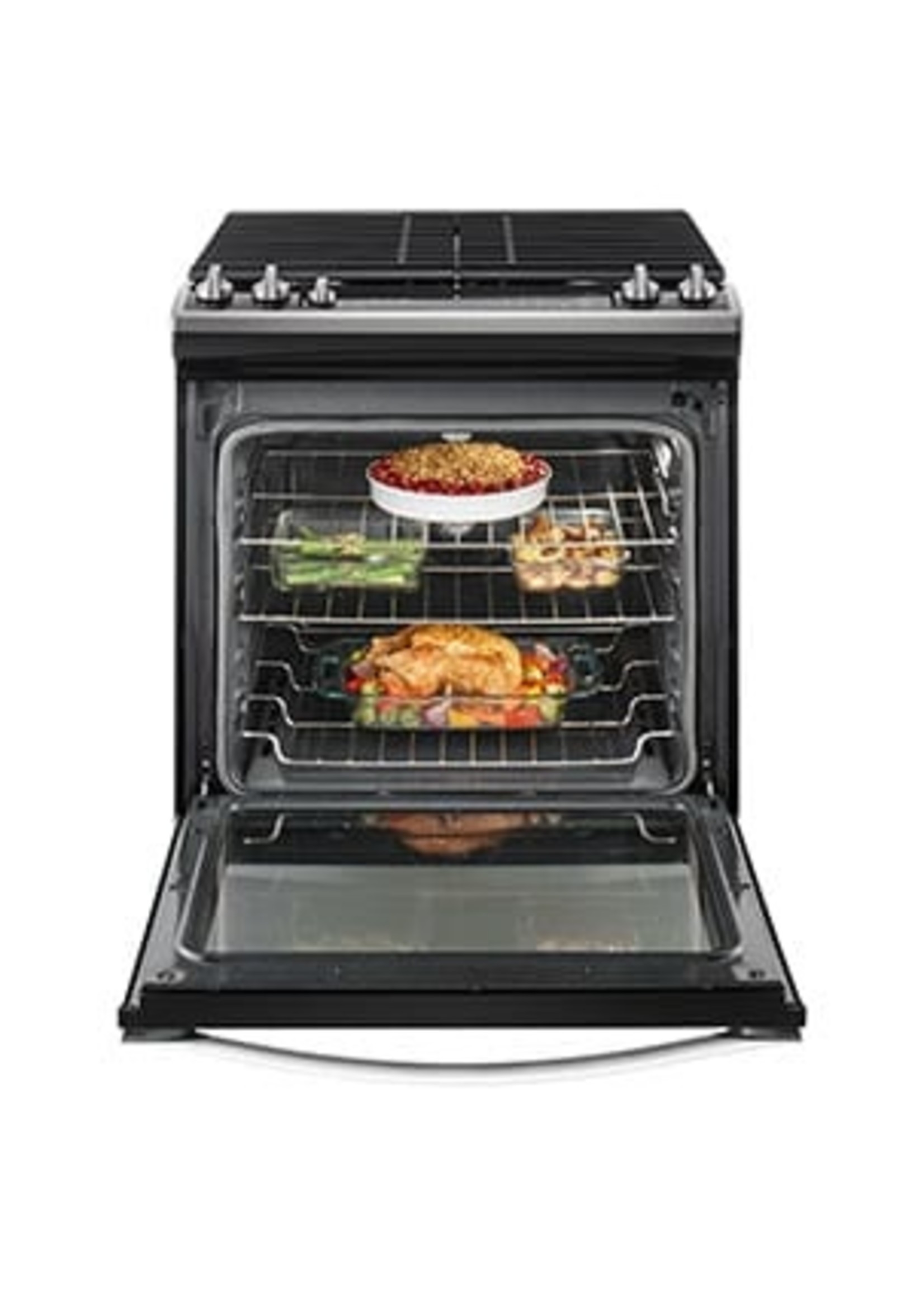 Whirlpool Whirlpool 5.8 cu. ft. Gas Range with Air Fry Oven in Fingerprint Resistant Stainless Steel