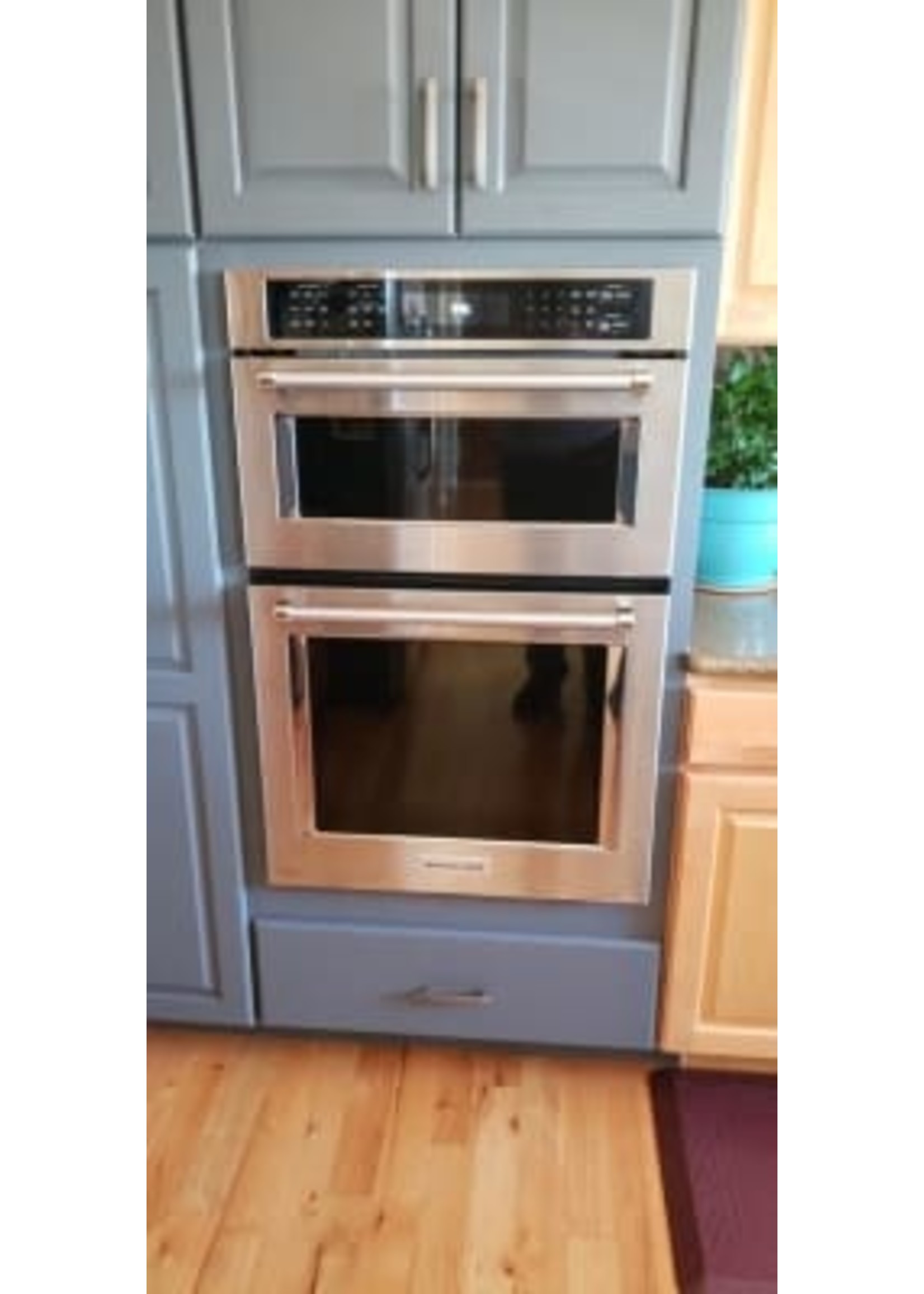 KitchenAid 27 Combination Wall Oven in Stainless