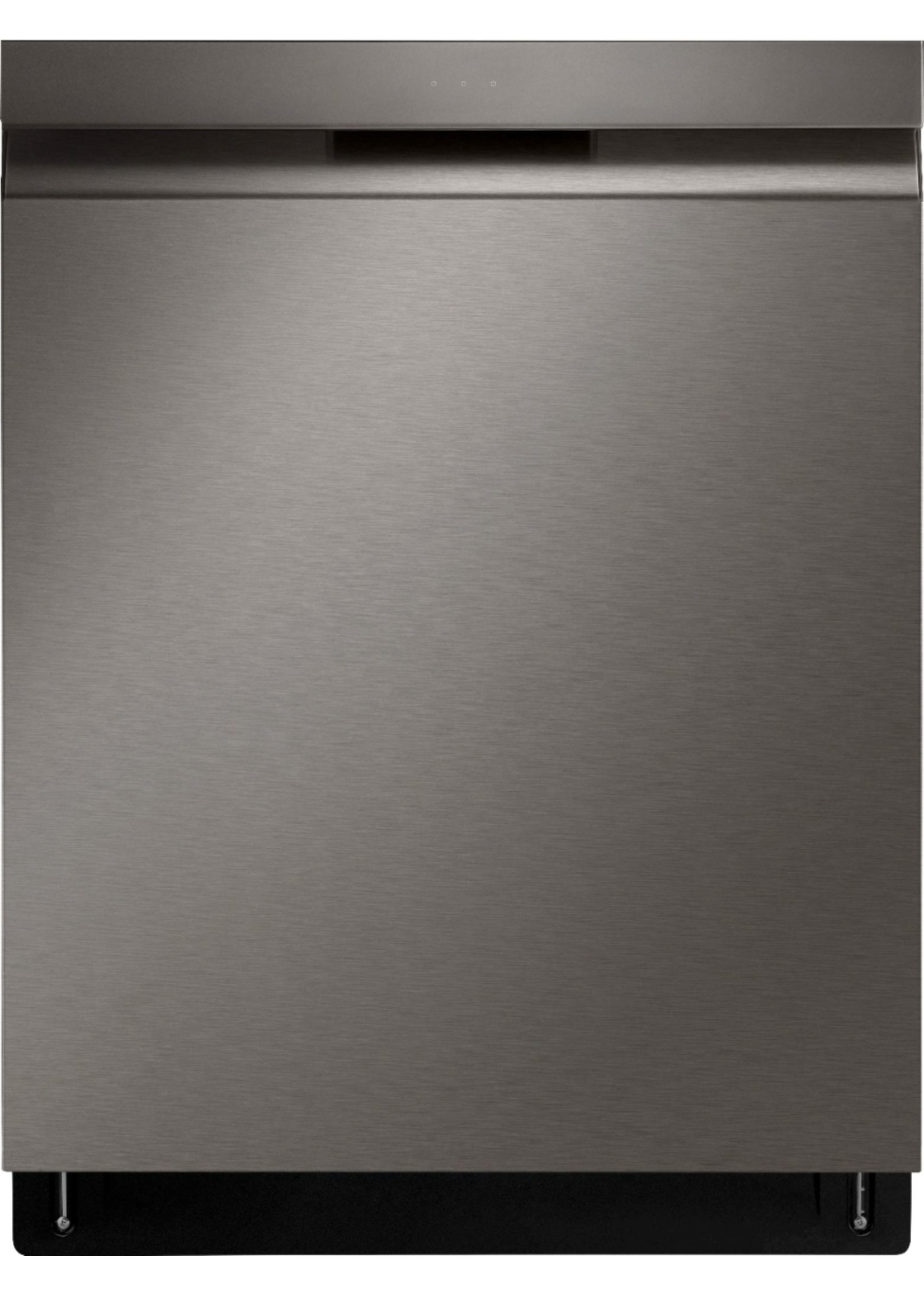 LG LG 24" PrintProof Black Stainless Steel Top Control Built-In Smart Dishwasher with TrueSteam & QuadWash