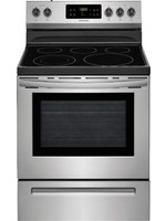 FRIGIDAIRE Frigidaire Electric Range with One-touch Self Clean - 5.3 cu. ft. Stainless Steel