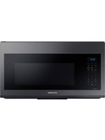 SAMSUNG 1.7 cu. ft. Over-the-Range Convection Microwave with WiFi - Black stainless steel