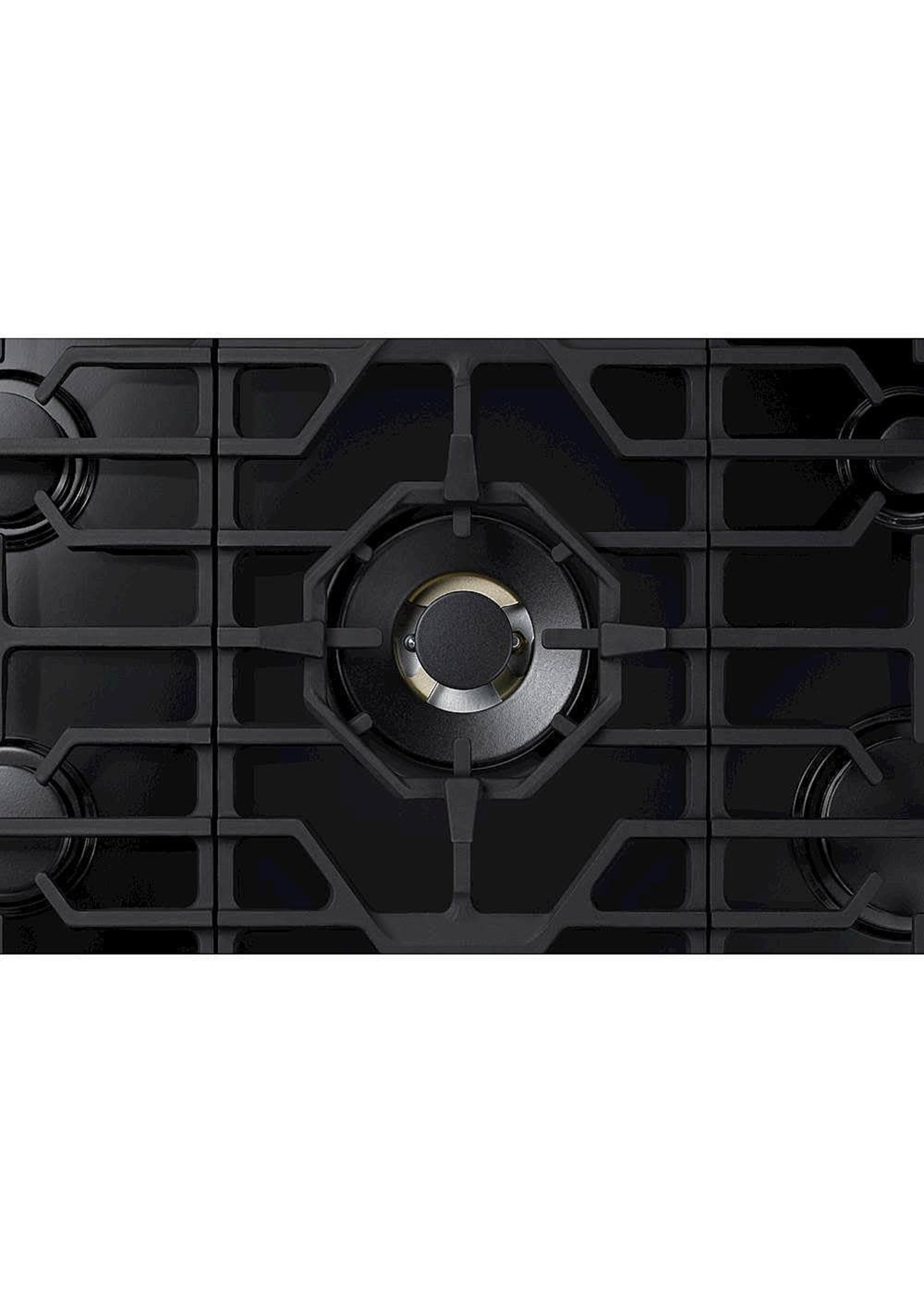 Samsung 30 in. 5-Burner Smart Natural Gas Cooktop with Bluetooth, Griddle,  Simmer Burner & Power Burner - Black Stainless Steel