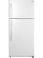 Insignia™ - 18.1 Cu. Ft. Top-Freezer Refrigerator - White