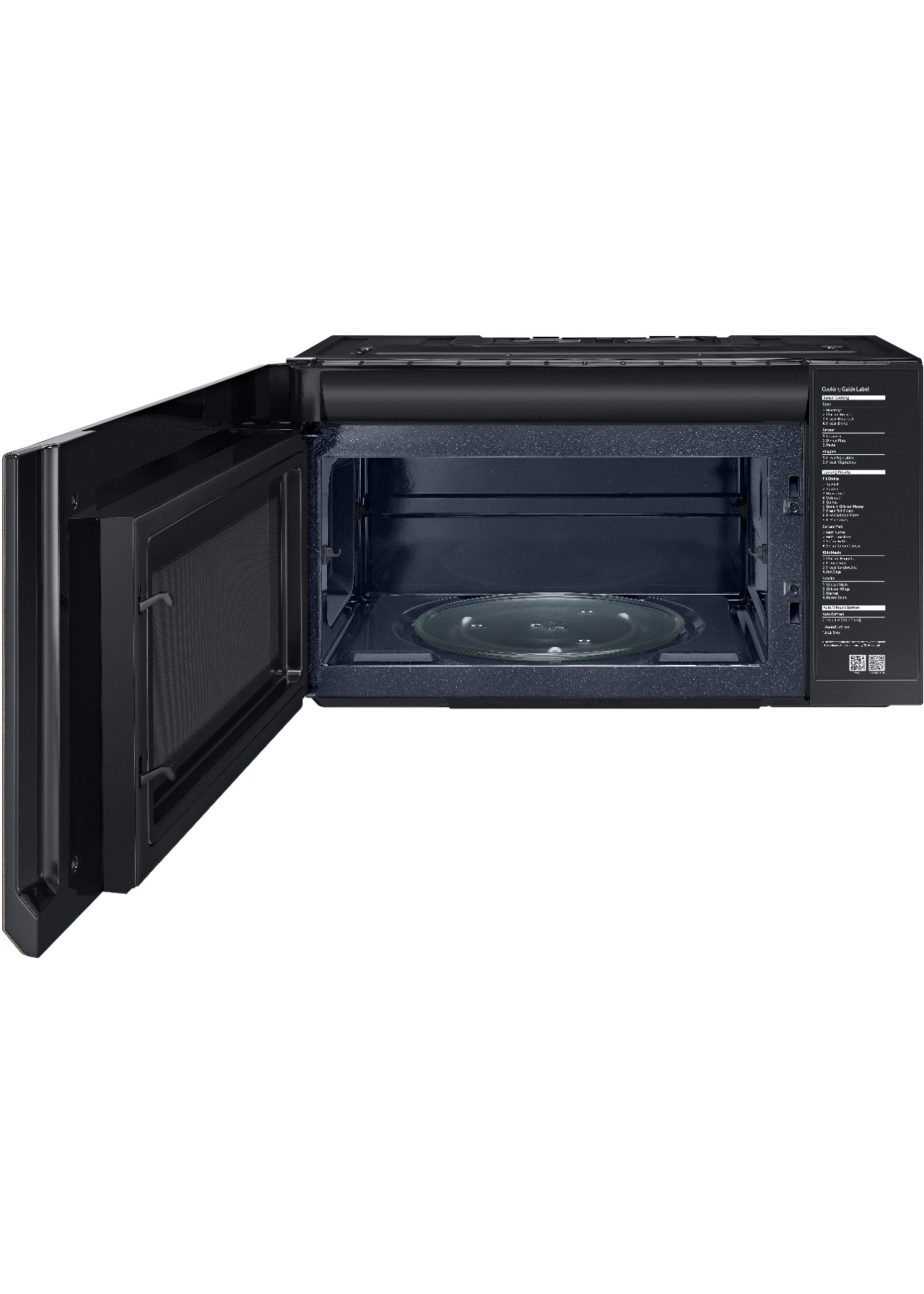 Samsung 2.1 cu. ft. Over the Range Microwave Fingerprint  - Best Buy