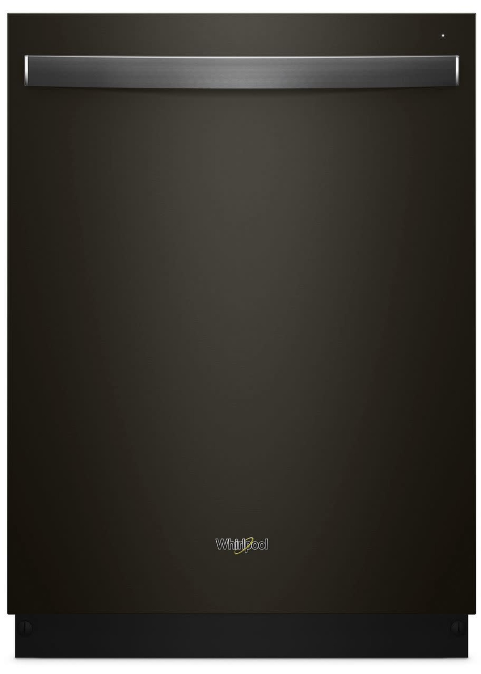 WHR Whirlpool - 24" Built-In Dishwasher - Black stainless steel