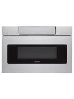 Sharp Insight Sharp - 30" 1.2 Cu. Ft. Built-in Microwave Drawer - Stainless steel