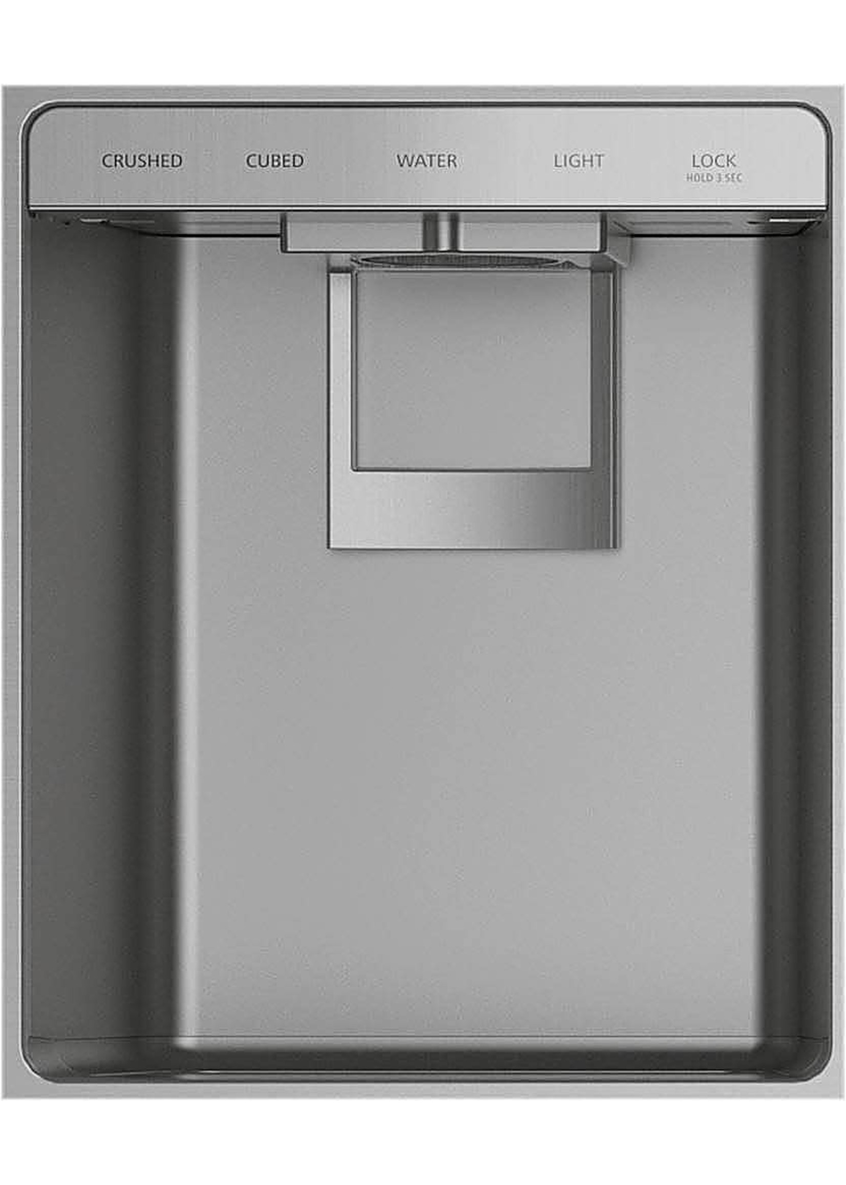 Monogram - 48 INCH 28.8 Cu. Ft. Side-by-Side Built-In Refrigerator with Dispenser - Stainless steel