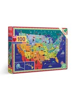 Eeboo This Land/ Your Land 100pc Puzzle