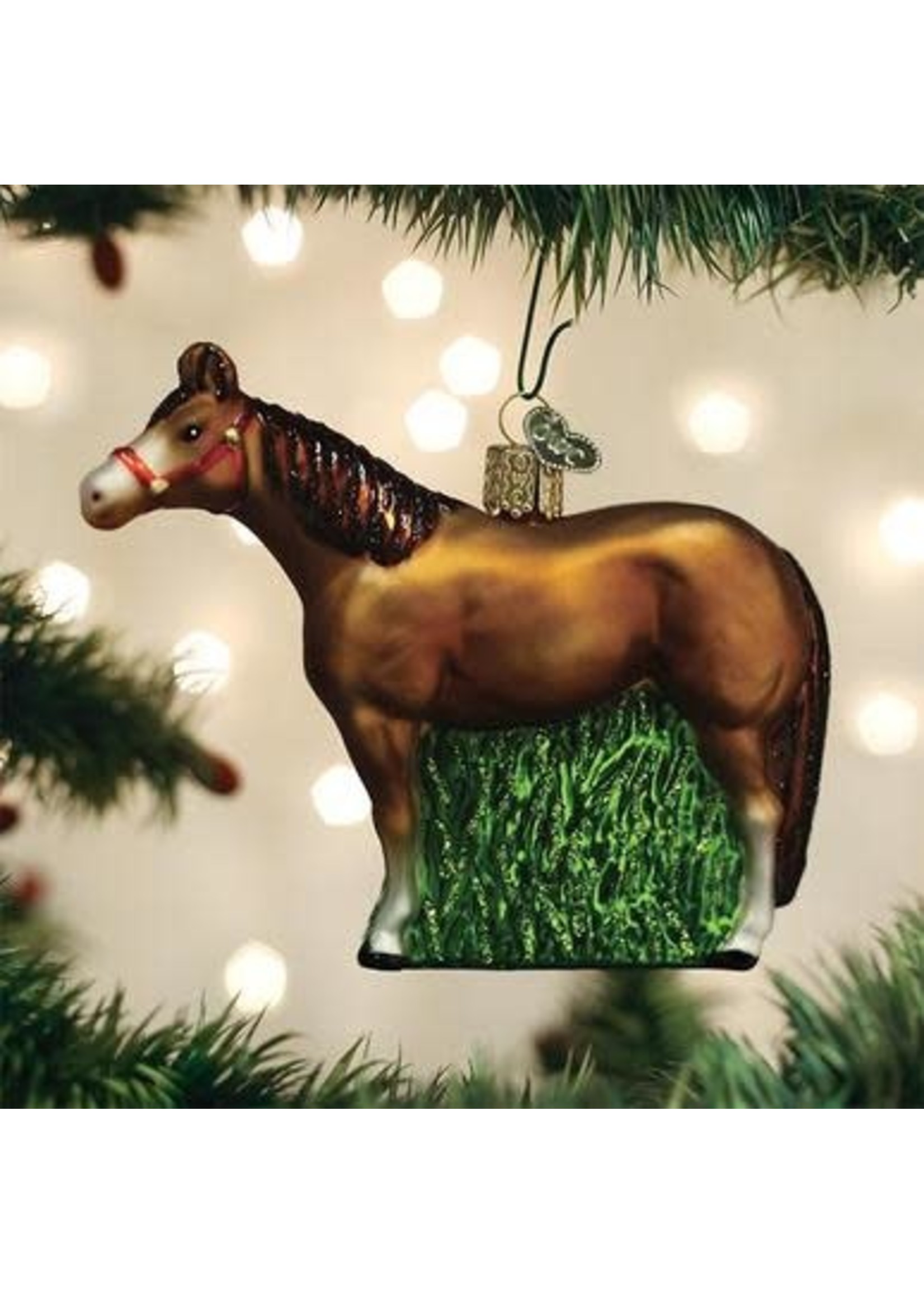 Old World Christmas Old World Christmas Quarter Horse Ornament