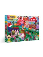 Eeboo Green Market 100pc Puzzle