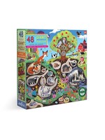 Eeboo Within the Country 48pc Giant Puzzle
