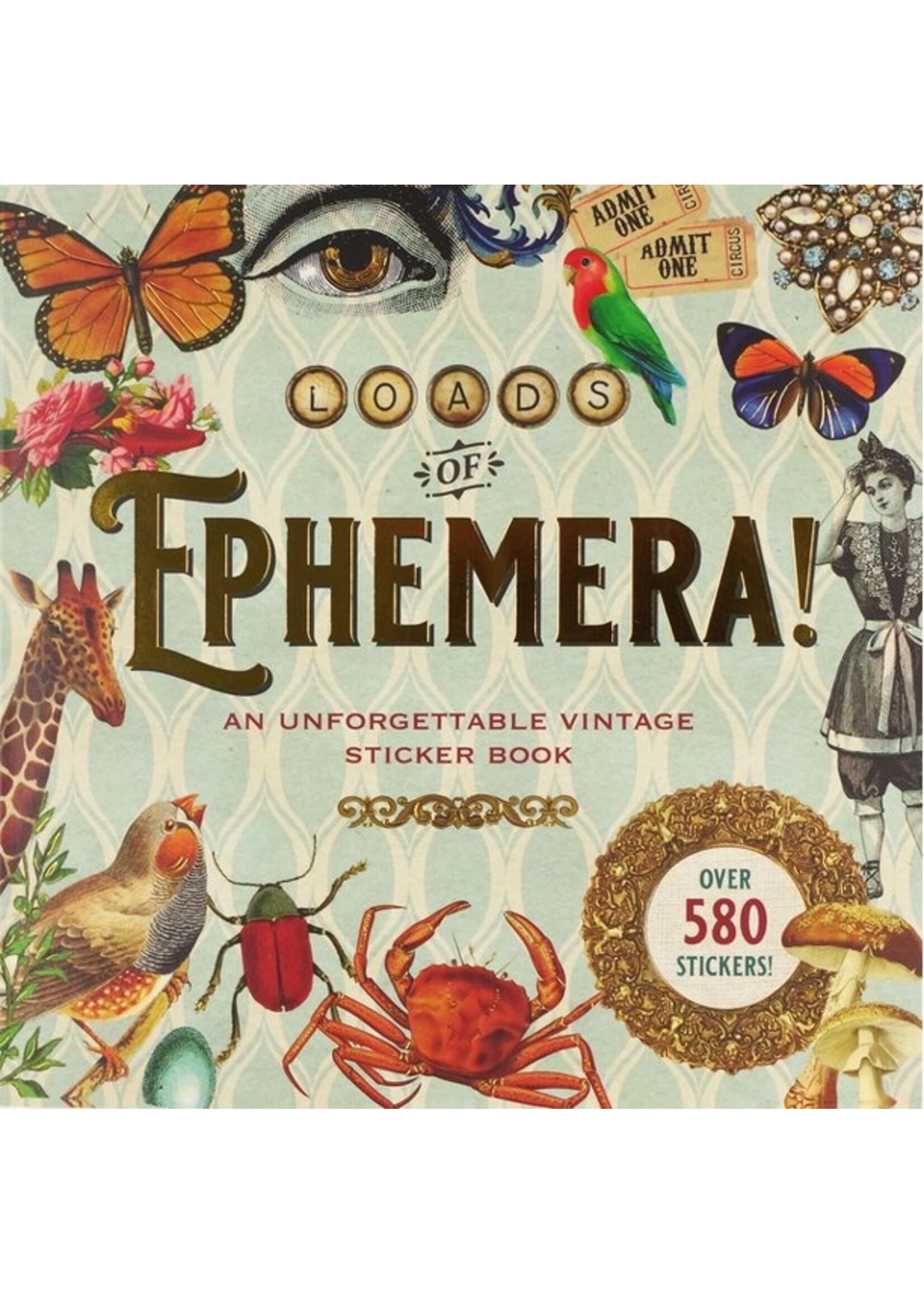 Loads of Ephemera Stickers Book