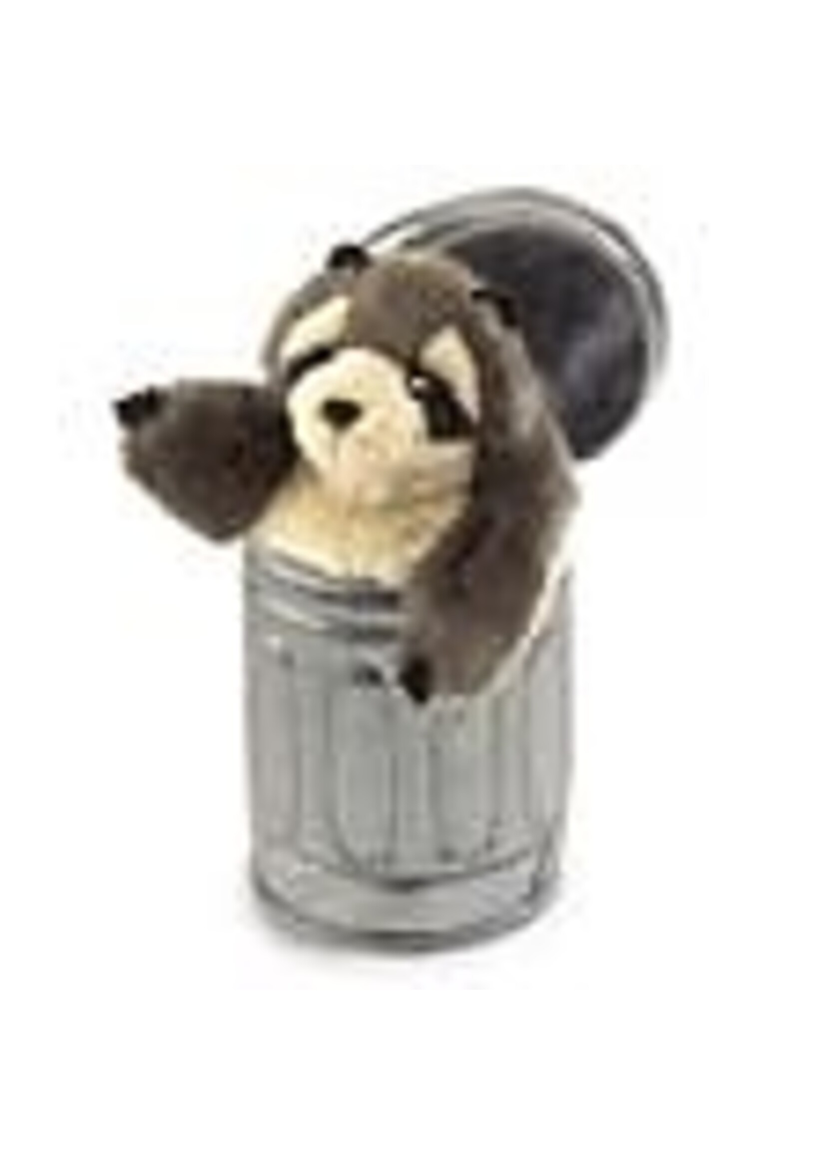 Folkmanis Puppets Folkmanis Racoon in Garbage Can