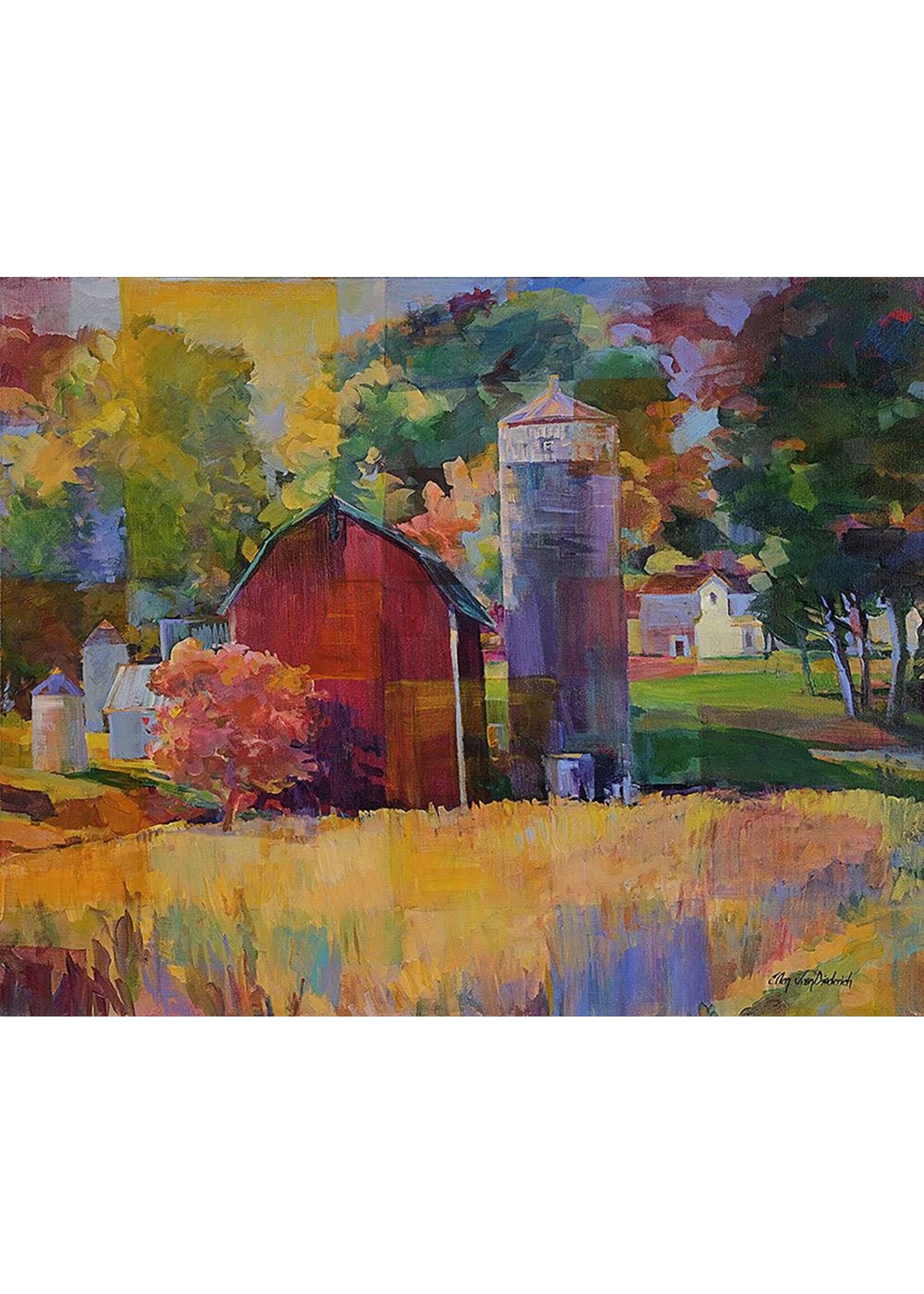 Givinity Press Givinity Country Plaid Notecards set of 8 with envelopes