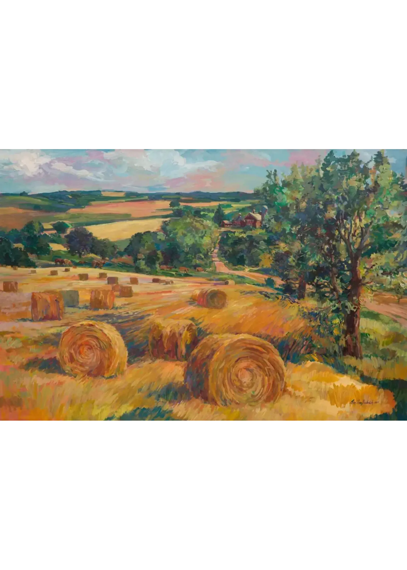 Givinity Press Givinity 8 Notecards/Envelopes Set - Rolling Hills