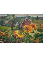 Givinity Sunny Hills set of 8 notecards & envelopes