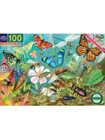 Eeboo Love of Bugs 100 Piece Puzzle