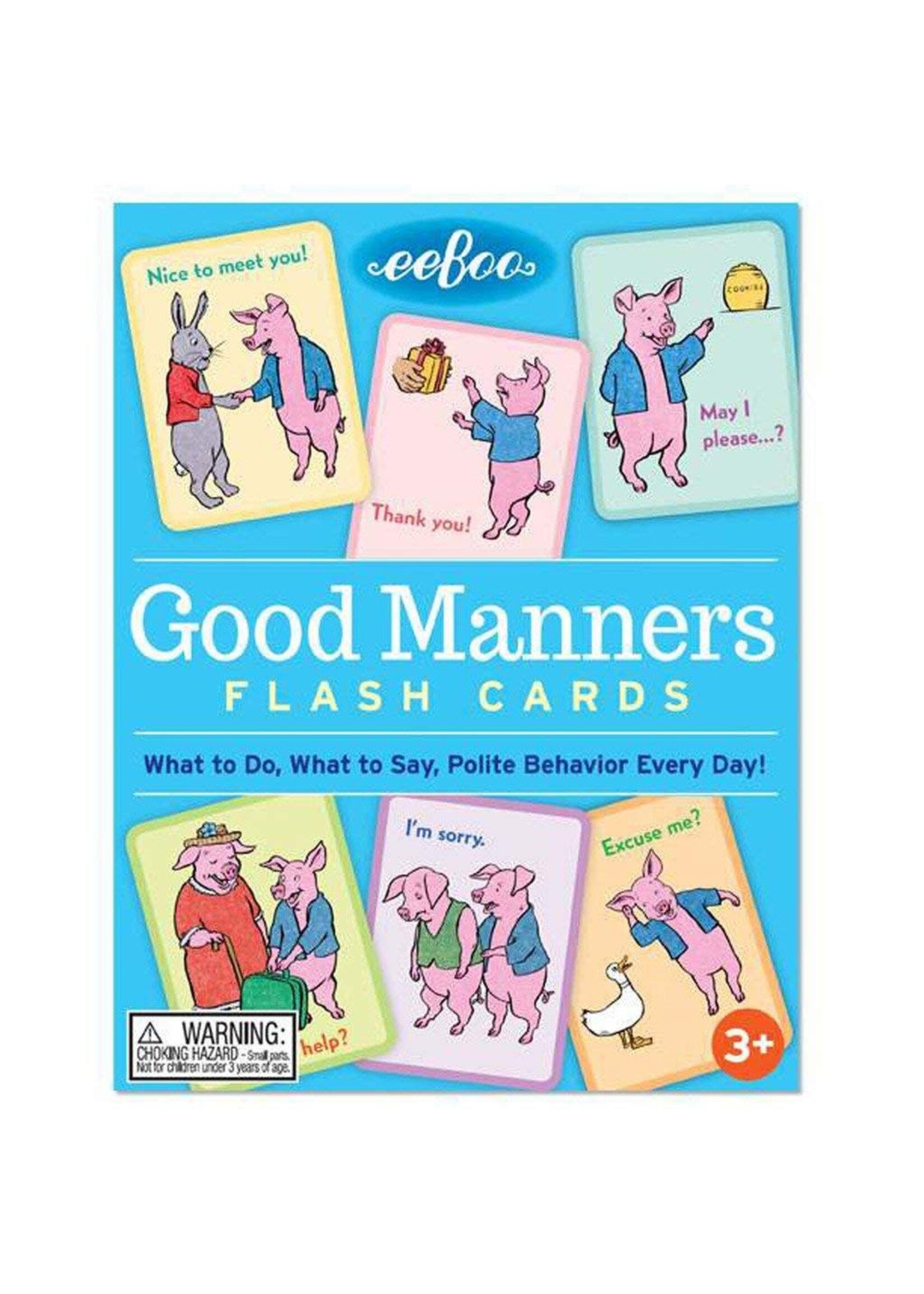 Eeboo Good Manners Conversation Cards