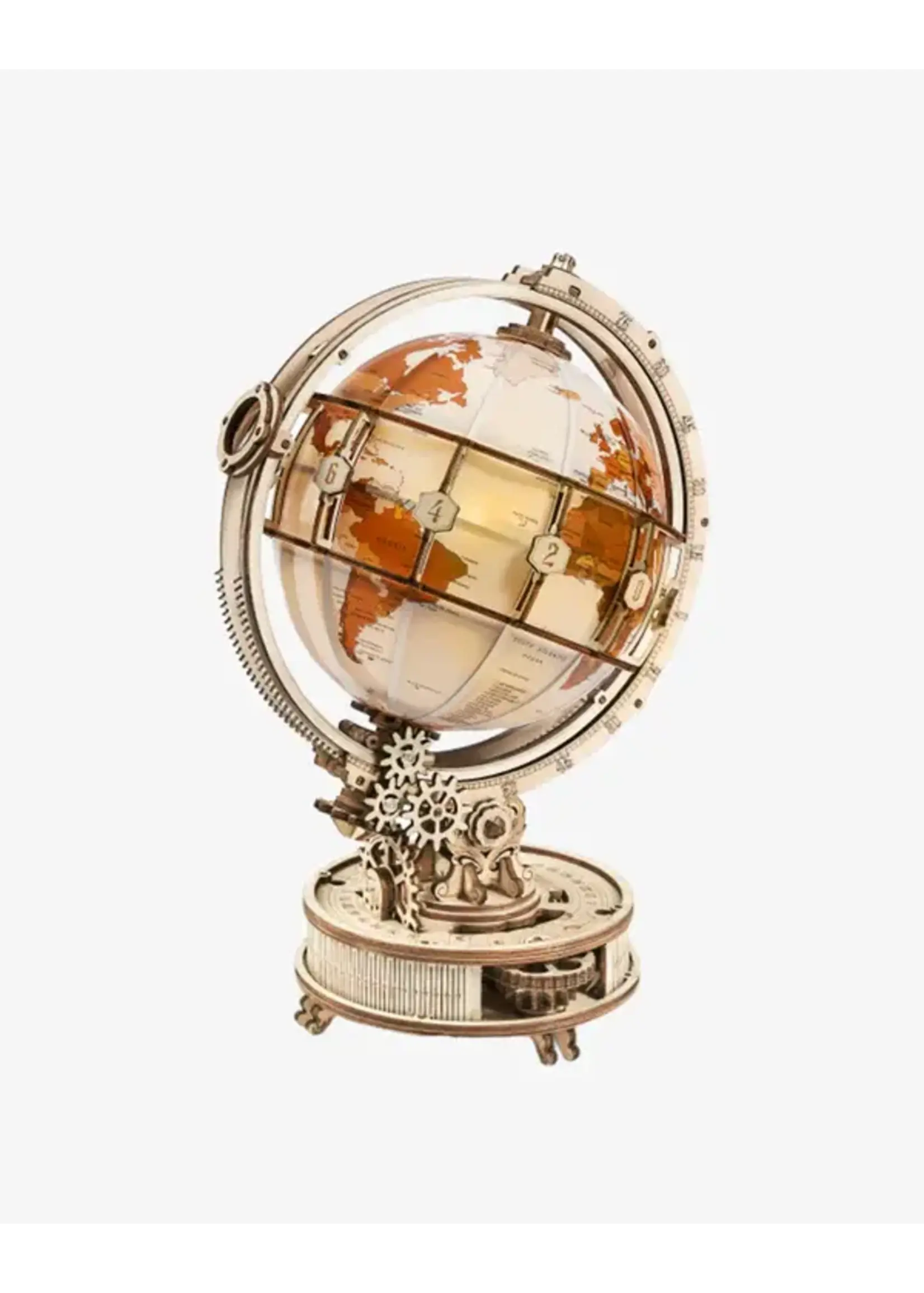 Hands Craft Wooden Puzzle: Luminous Globe