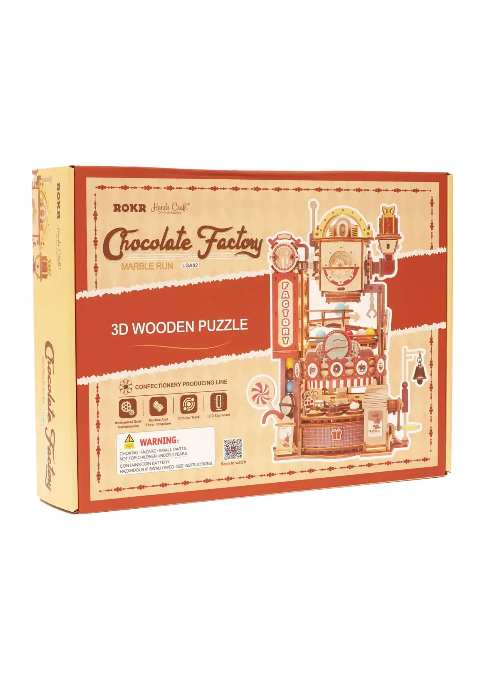 Hands Craft Marble Run: Chocolate Factory