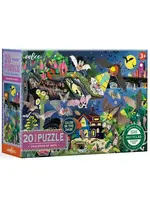Eeboo Love of Bats  100 Piece Puzzle