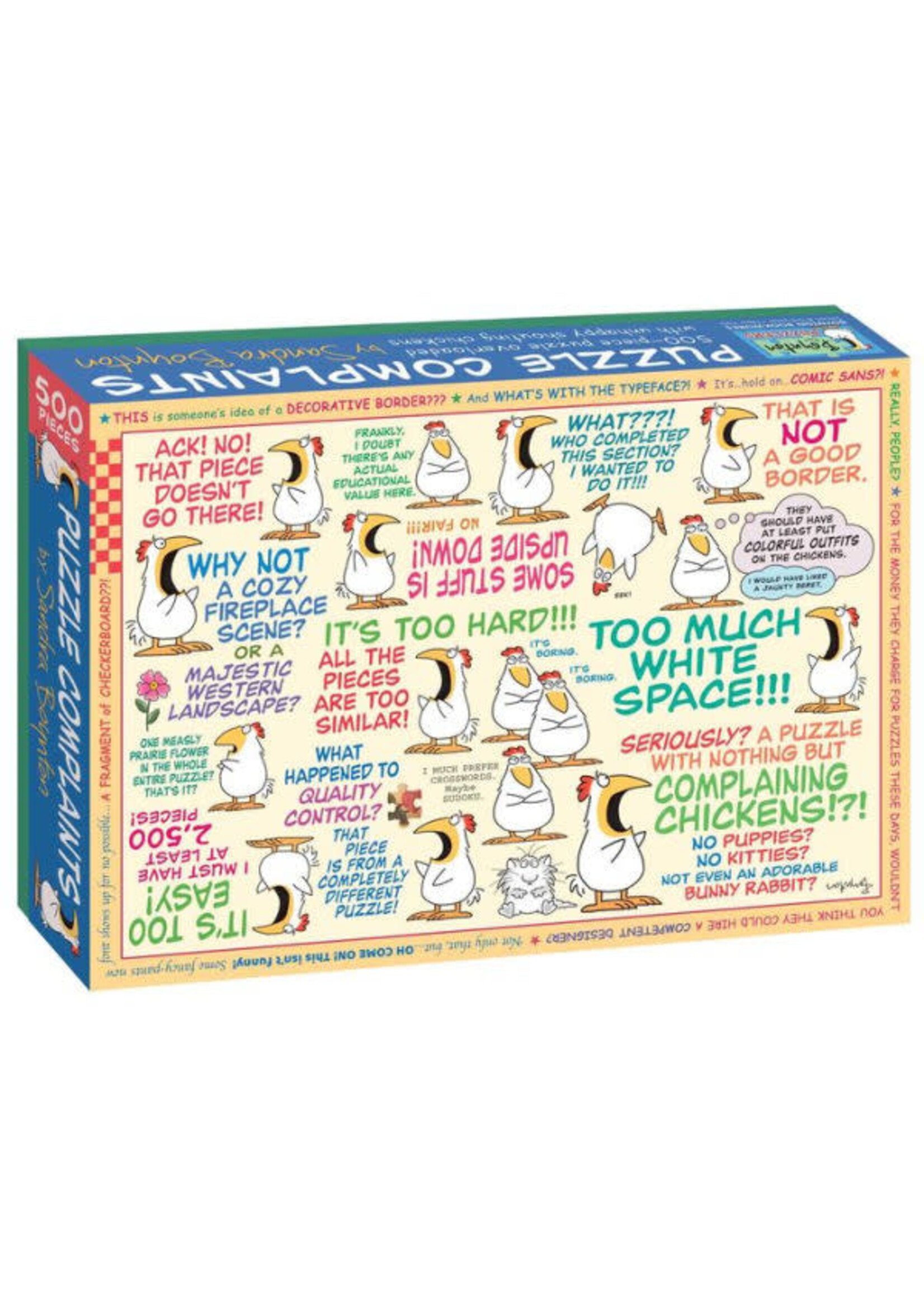 Puzzle Complaints 500 piece puzzle by Sandra Boyton