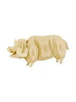 Hands Craft 3D Wooden Puzzle Animals  Pig