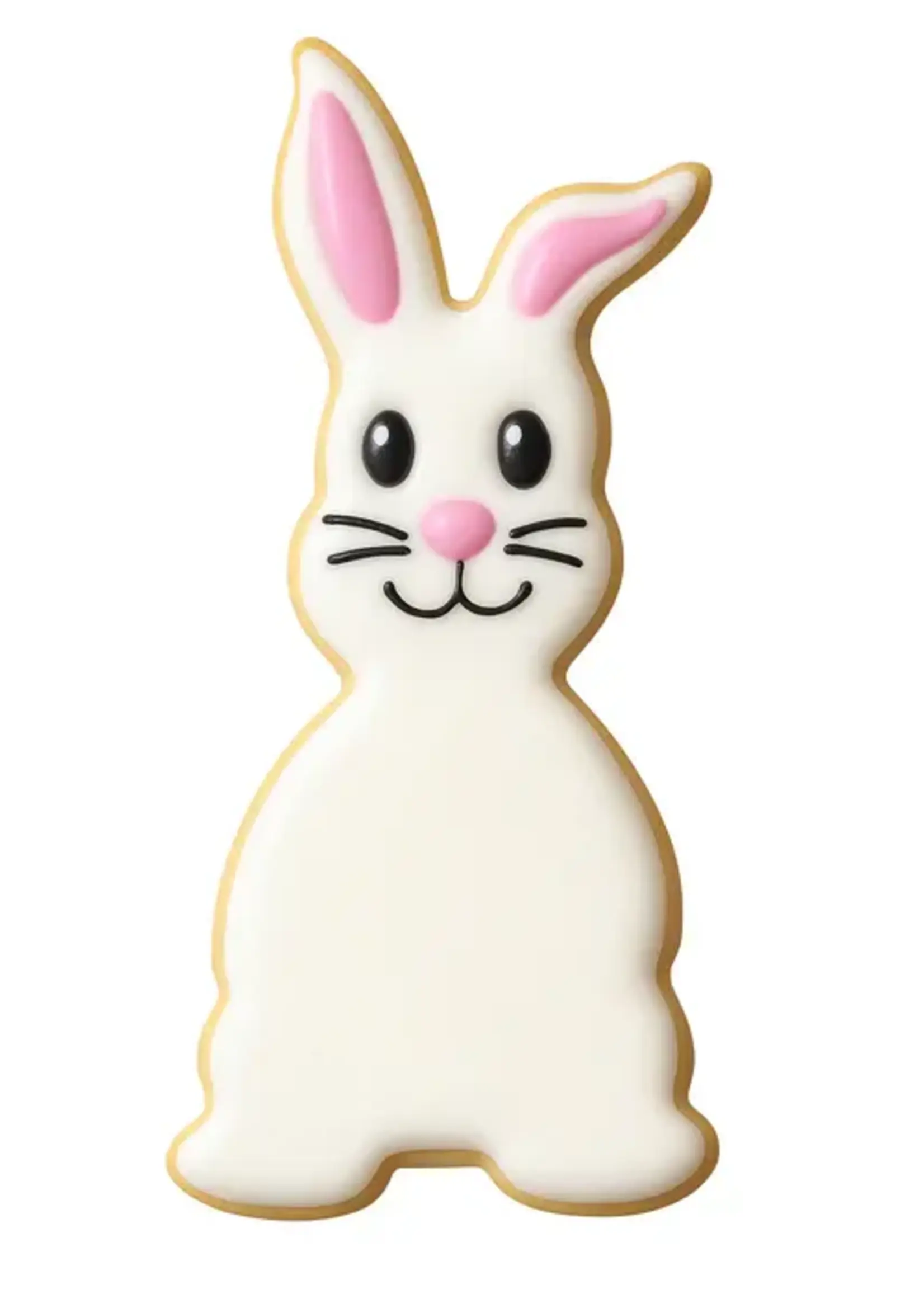 CookieCutter.com Chocolate Easter Bunny Cookie Cutter - 5"