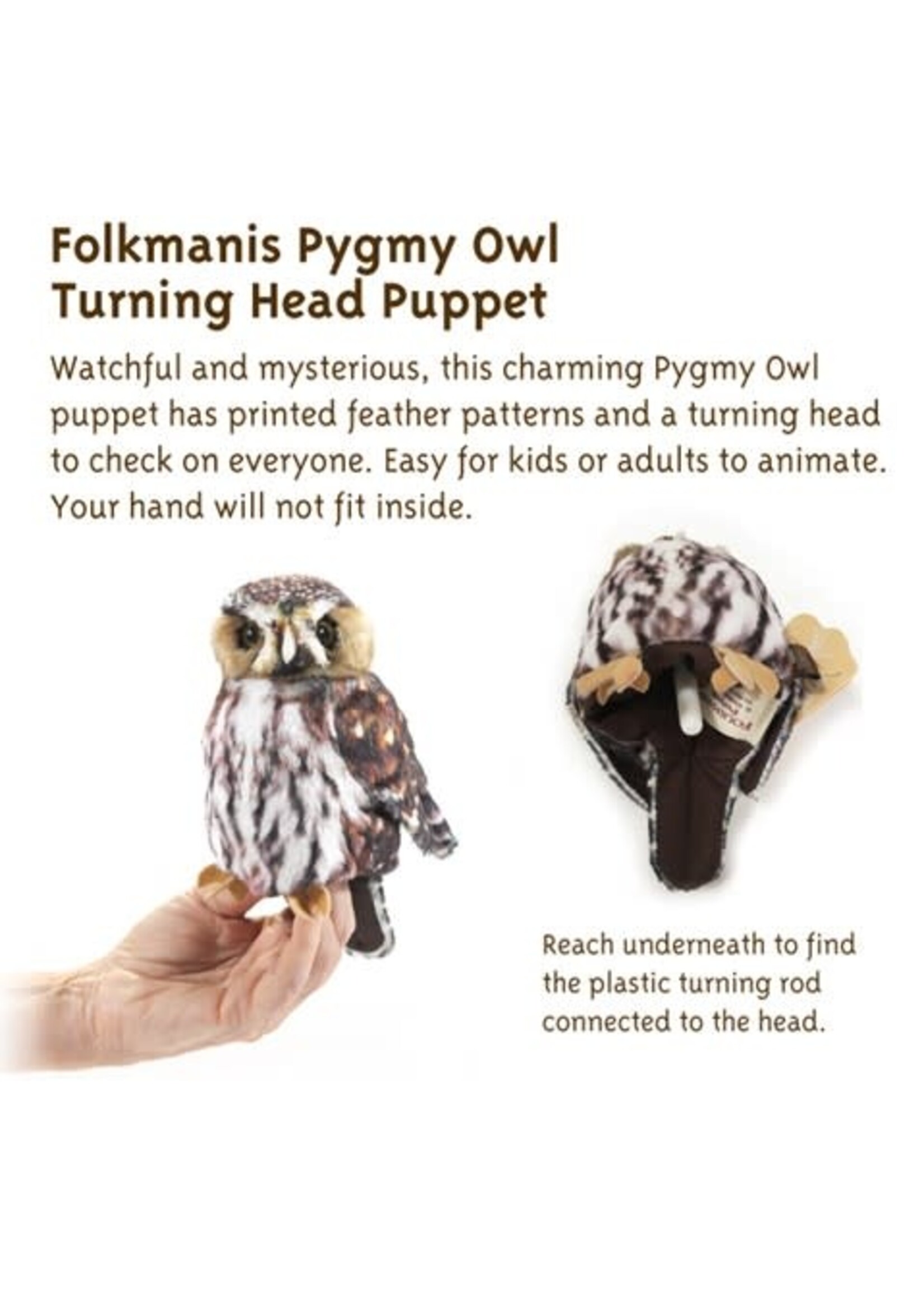 Folkmanis Puppets Folkmanis Pygmy Owl