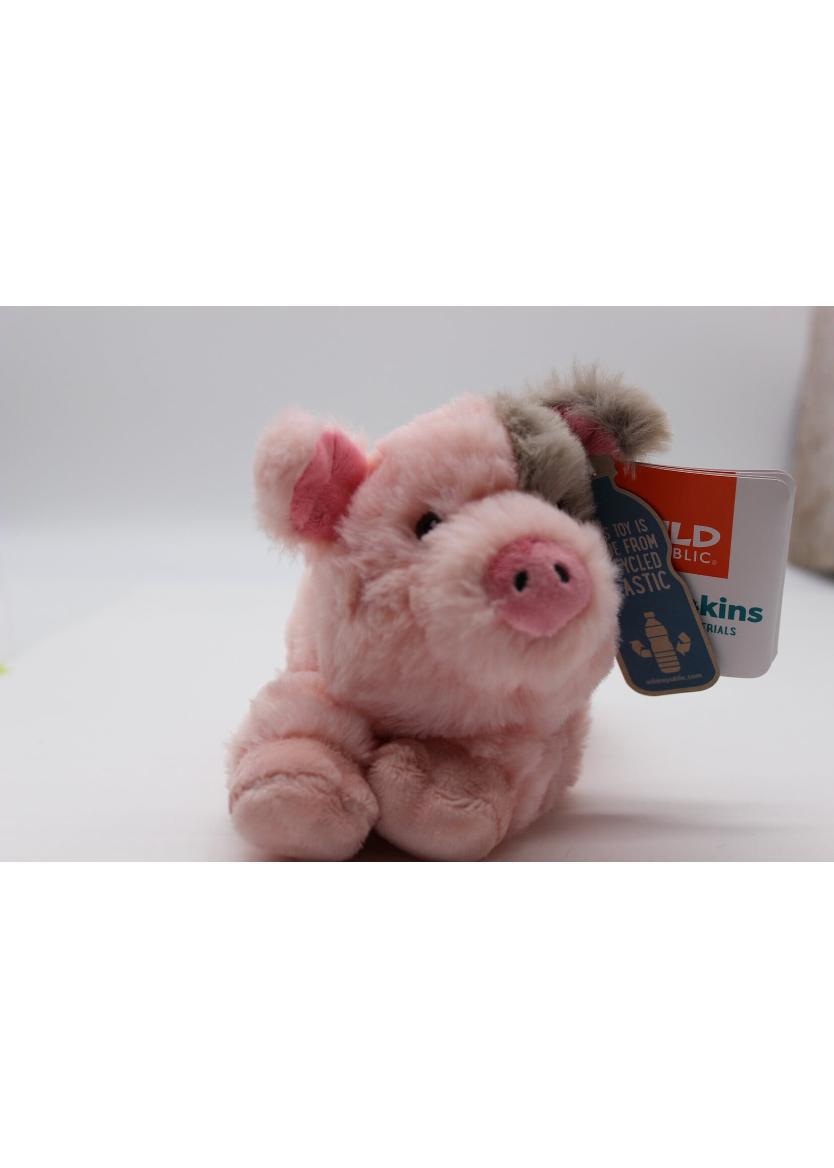 Wild Republic Ecokins-Mini Pig Stuffed Animal 8"
