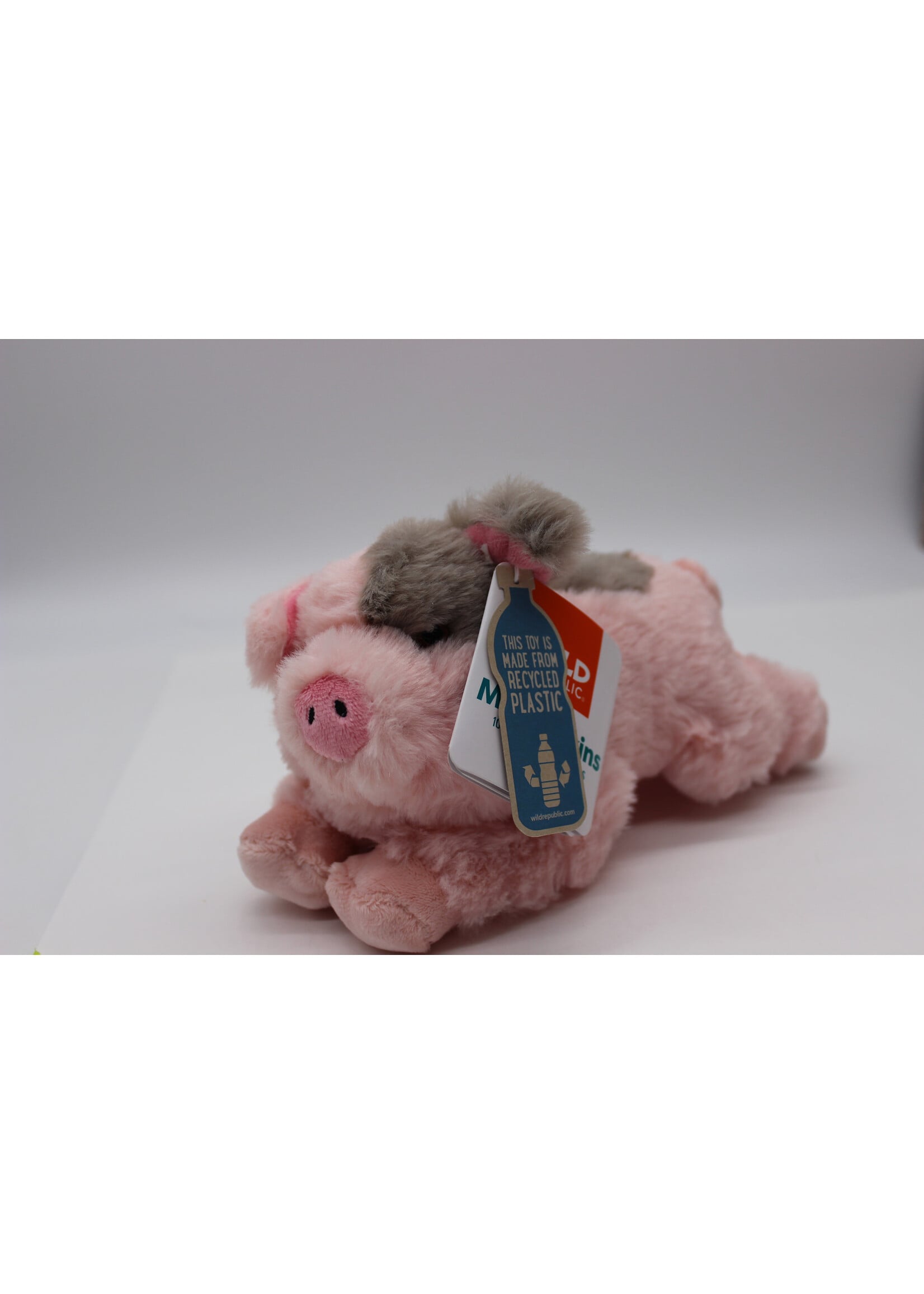 Wild Republic Ecokins-Mini Pig Stuffed Animal 8"