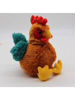 Wild Republic Hug'Ems- Mini Rooster Stuffed Animal