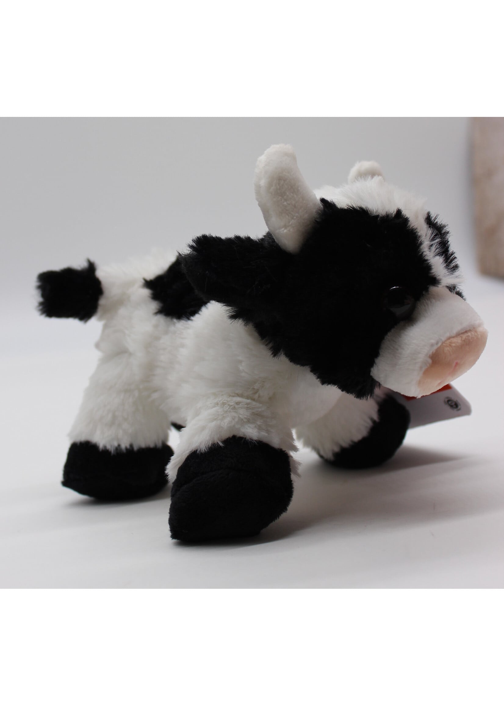 Wild Republic Hug' Ems Mini Cow Stuffed Animal 7"