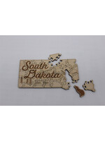 Birch house games & gifts State- Themed Wooden Jigsaw Puzzle