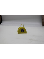 3" Bright Yellow School Cowbells