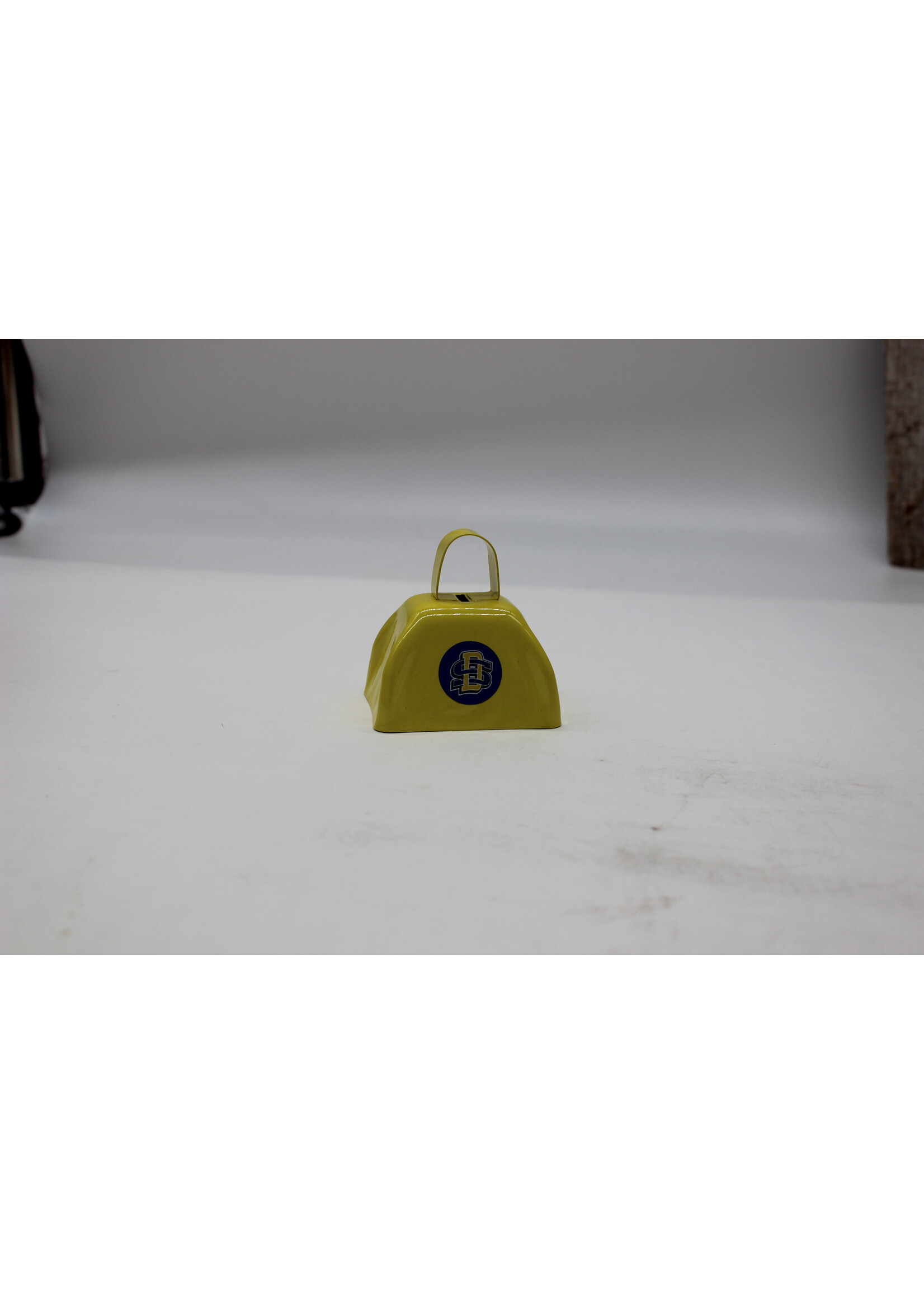 3" Bright Yellow School Cowbells