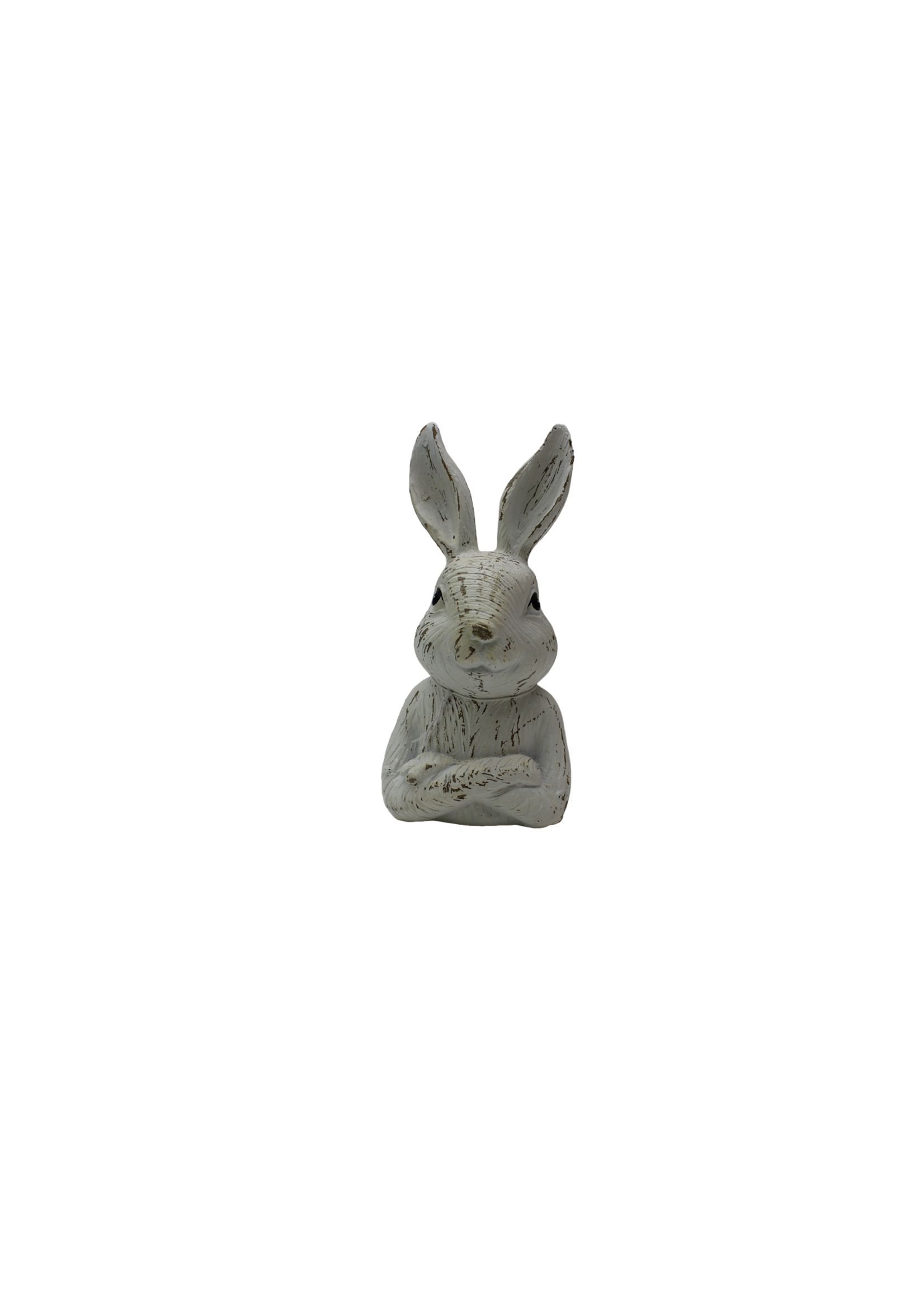 CWI Gifts Carved look Resin Bunny Bust- 5.75"H